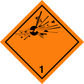 Class 1 - Explosive Dangerous Goods: Explosive substances and articles used to produce explosions or pyrotechnic effect