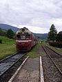 ヤスィニャからイヴァーノ＝フランキーウシク間を走るウクライナ鉄道