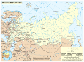 Kaart van Rusland (VN) [klik voor vergroting]