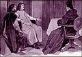 Хусисткият крал Иржи в беседа с Енеа Силвио Пиколомини, автор: Венцеслав Черни