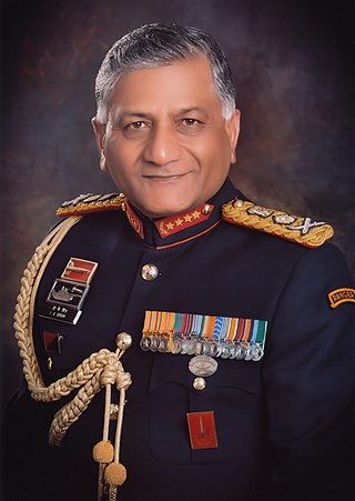 <span class="mw-page-title-main">V. K. Singh</span> Indian Politician and former Army General