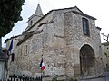 Iglesia de Notre-Dame de Venasque iglesia, baptisterio, pasillo, edificio