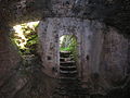 Ingresso della cella ovest, interno Entrance of western room, inside