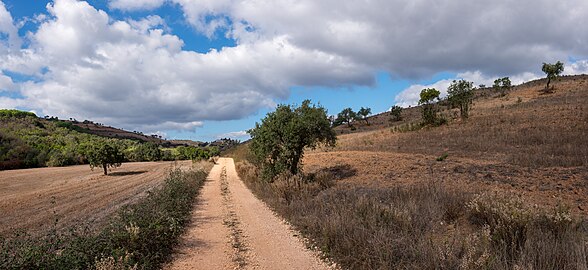 Via Algarviana footpath near Pincho, Bensafrim, Portugal