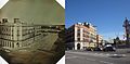 Comparació del 2n daguererotip fet a Espanya (1848) amb la mateixa vista (perspectiva diferent) de l'any 2011