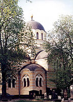 Вознесенская церковь на Байковом кладбище, 1884—88