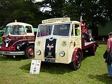 1949 Vulcan truck fitted with Perkins diesel engine. On show at Bromyard, England in 2008 Vulcan lorry.JPG