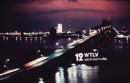 Used as the background for WTLV's newscasts in the mid-1970s; newscasts didn't use the added text. The slide was used from the time the station adopted said call letters.