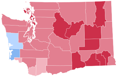 Risultati delle elezioni presidenziali di Washington 1972.svg