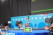 Deutsch: Gewichtheben bei den Olympischen Jugendspielen 2018; Tag 1, 7. Oktober 2018; Jungen 56 kg English: Weightlifting at the 2018 Summer Youth Olympics at 7 October 2018 – Boys' 56 kg