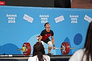 Deutsch: Gewichtheben bei den Olympischen Jugendspielen 2018; Tag 2, 10. Oktober 2018; Jungen 62 kg English: Weightlifting at the 2018 Summer Youth Olympics at 8 October 2018 – Boys' 62 kg