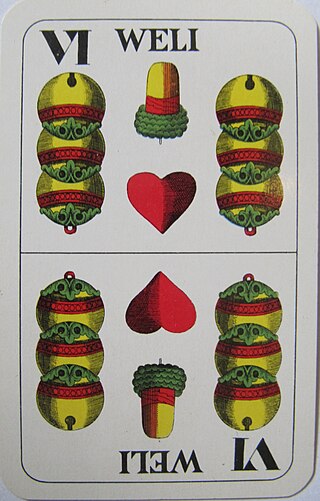 <i>Weli</i> Card in Austrian card games