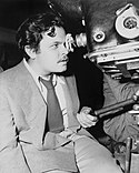 Orson Welles at work on The Magnificent Ambersons (1942)