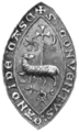 Seal of the Priory of Whithorn (enlargement)