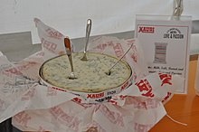 Gorgonzola Cheese with forks