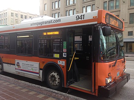 Winnipeg Transit bus