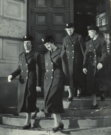 Women police in Stockholm, 1958