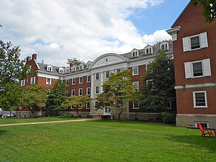 Carpenter Hall at Wyoming Seminary in Kingston, August 2013