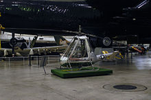 XH-26 in the National Museum of the United States Air Force XH-26.jpg