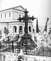 Croce in ferro battuto ispirata alla torre Eiffel del 1901 di Luciano Zalaffi, prova per la croce sul Monte Amiata del 1910