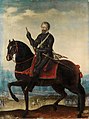 "Equestrian Portrait of Henri IV in armor in Front of a City" by Marin Le Bourgeoys.jpg