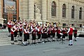 Deutsch: Auftritt der Stadtkapelle Oberndorf bei Salzburg vor dem KHM