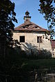 Hospodářská budova zemědělského dvora bývalého zámku. Template:Cultural Heritage Czech Republic Template:Wiki Loves Monuments 2012