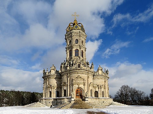 495. Знаменская церковь в Дубровицах, Подольский район Автор — Никонико962