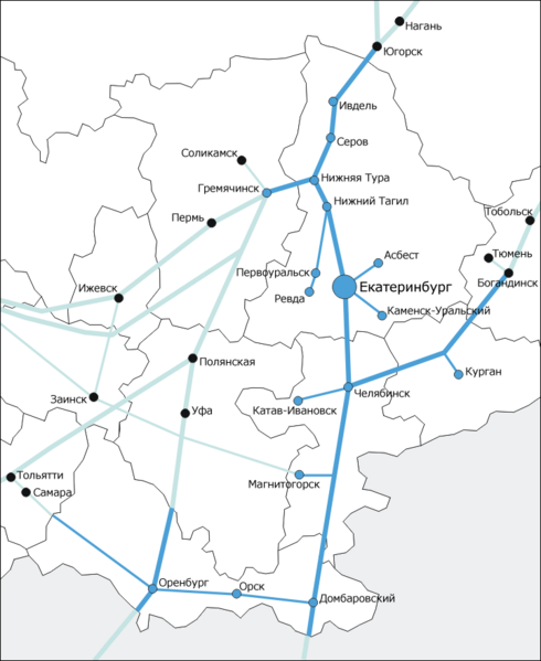 File:Карта газопроводов УралТрансГаза.png