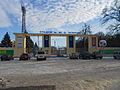 Ingresso principale dello stadio di Černihiv