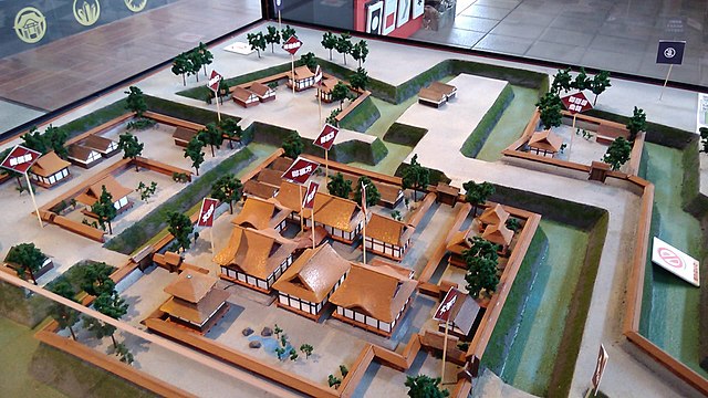 Model of Tsutsujigasaki Castle