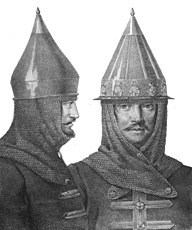 Русский шлем с бармицей из кольчатой сетки