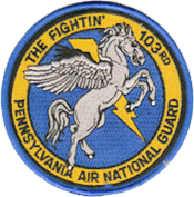 103d Fighter-Interceptor Squadron - Emblem