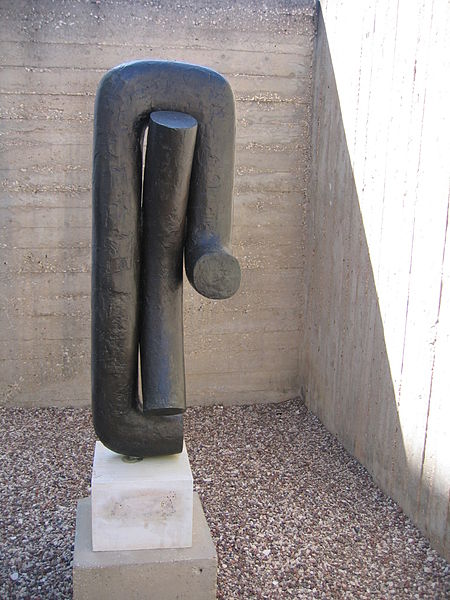 Heimar (1968), at the Billy Rose Sculpture Garden, Israel Museum, Jerusalem, Israel