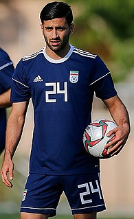 Sadegh Moharrami Iranian footballer