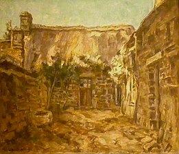 La Maison de Marion du Faouët (vers 1913), huile sur toile, musée du Faouët.