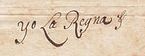Alžbeta Farnese, podpis (z wikidata)