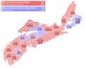 1916 Nova Scotia general election - Results by riding