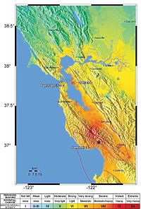 Immagine illustrativa dell'articolo Terremoto del 1989 a Loma Prieta