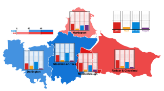 2017 Tees Valley Mayoral election, 1st round.svg