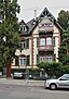 Wohnhaus Relenbergstraße 76, Stuttgart. Erbaut 1896 von Ludwig Eisenlohr und Carl Weigle im Schweizerhausstil. Geschützt nach § 2 DSchG als Teil der S...