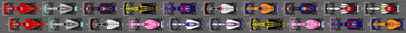 Diagram over det italienske Grand Prix kvalifikationsnet