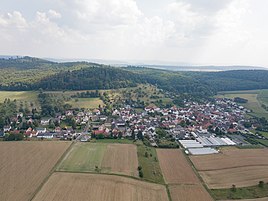 View over Calbach, 2019