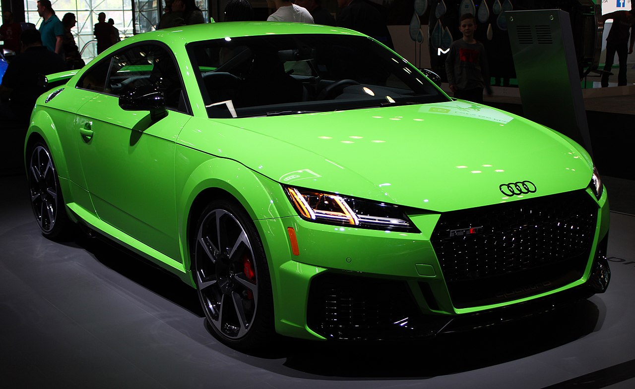Image of 2019 Audi TT RS with Technical Specification front NYIAS 2019