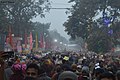2019 Feb 04 - Kumbh Mela - Mauni Amavasya Crowd at 6am.jpg