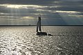 Waddenzee bij avond