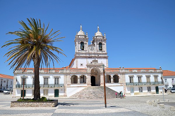 The Sanctuary of Our Lady of Nazaré in Portugal.