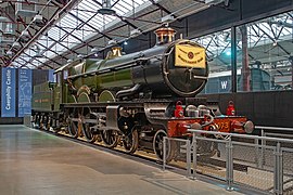 4073 Caerphilly Castle at STEAM museum, Swindon