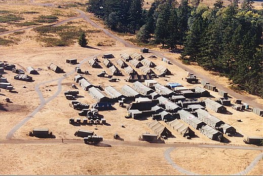 47th Combat Support Hospital at Fort Lewis, Washington, circa 2000.
