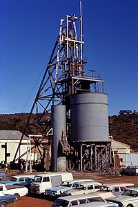 WMC's Silver Lake shaft in 1969 69-1400 Kambalda, Australia 1969 (51216478074).jpg